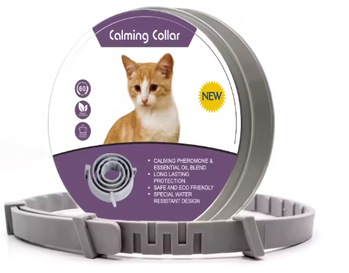 Whisk & Wag™ Calming Pet Colar – Natural Stress & Anxiety Relief for Dogs & Cats