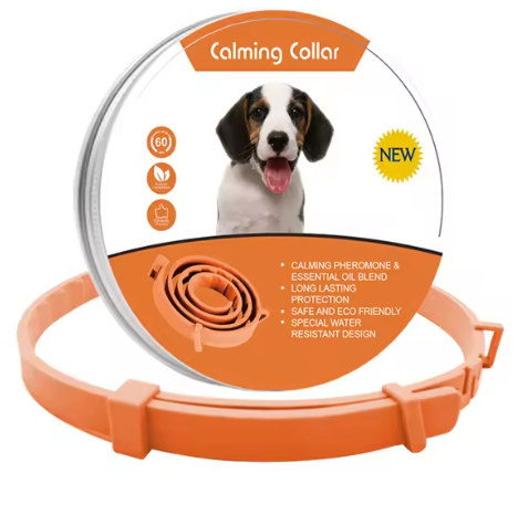 Whisk & Wag™ Calming Pet Colar – Natural Stress & Anxiety Relief for Dogs & Cats