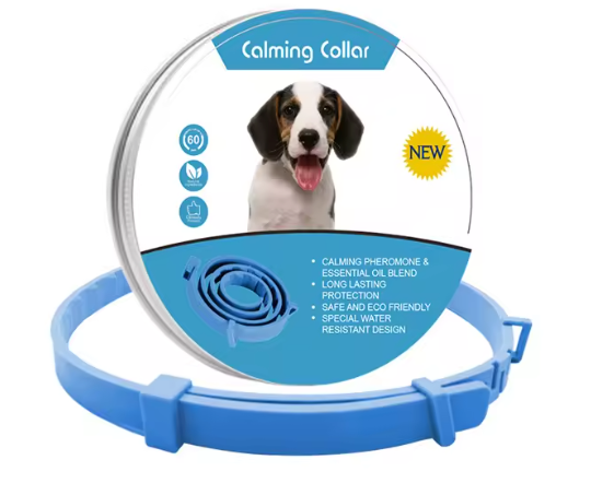 Whisk & Wag™ Calming Pet Colar – Natural Stress & Anxiety Relief for Dogs & Cats